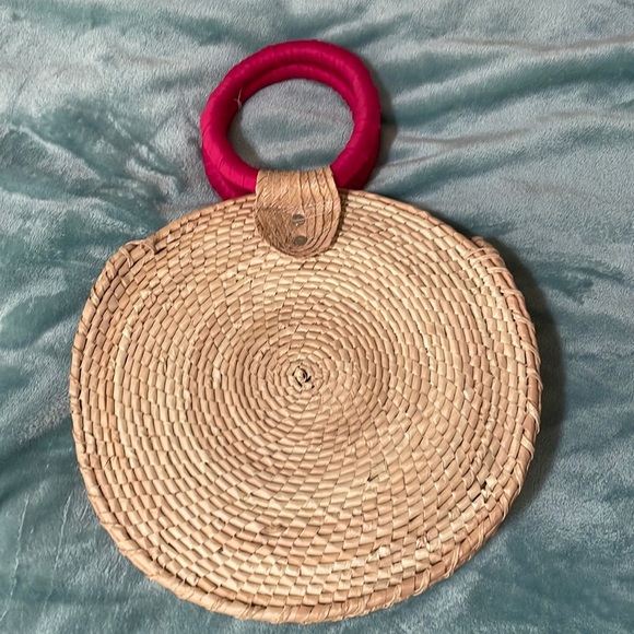 Palm leaf handbag - Picture 1 of 4